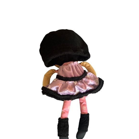 Charming Plush Doll with Pink and Black Hair - Picture 2 of 5